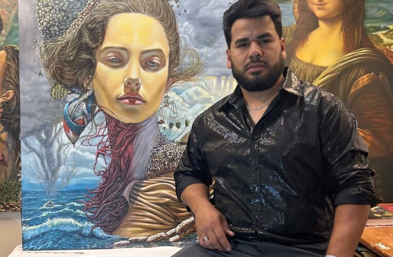 Rostros locales: Luandor Osorio, pintando por una Patria Libre